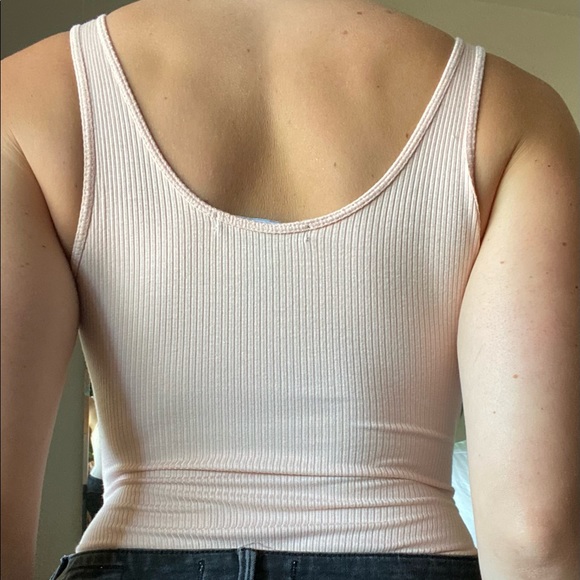 Pink Tank Bodysuit - Picture 2 of 3